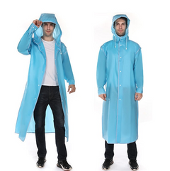 Luca - Erleben Sie Komfort im Regen mit dieser Unisex-Regenjacke in Blau