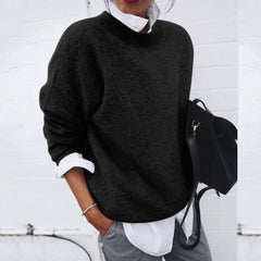 Lisbeth - Weicher und warmer Pullover in Schwarz