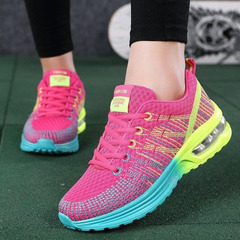 Damen Bequeme Freizeitschuhe | Atmungsaktiv und Stabil in Rosa & Blau