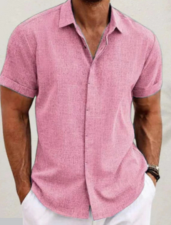 Inigo - Herren hemd in Rosa