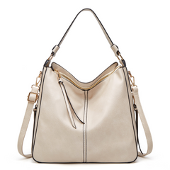 Desirae - Elegante und große Handtasche für Damen in Beige