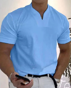 Zeno | Sportliches Herren Shirt in Blau