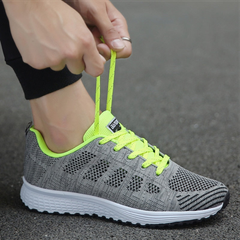 Damen Sportschuhe mit Schnürung | Leichte Fitnessschuhe für Alltag in Grün