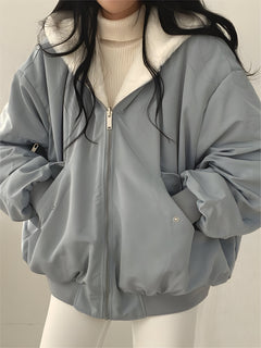 Berty | Bequeme und modische Winterjacke in Grau
