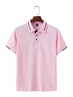 DARIO | ELEGANTES POLO FÜR DIE SOMMERTAGE IM BÜRO in Rosa