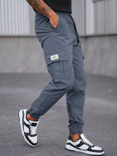 Nariko | Premium Cargo-Hosen in Grau