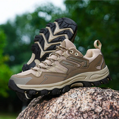Maynard - Wasserdichte Wanderschuhe - Robuste Rutschfeste Sohle in Braun