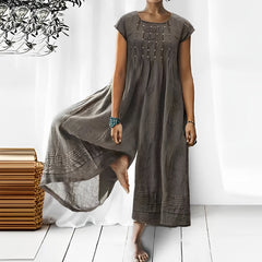 Melva - Eleganter und lockerer Jumpsuit für Frauen in Grau
