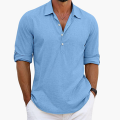 Richard | Klassische Hemd in Blau