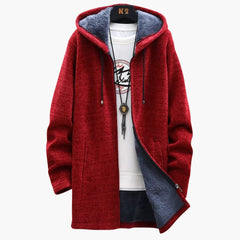 Mette | Stylische Kapuzenjacke für Damen in Rot