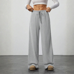 Bianca | Stylishe Lila Loungepants für Damen in Stone