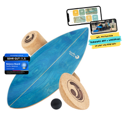 Surfin Balance Board in Aquamarinblau