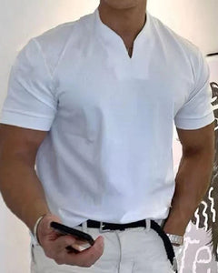 Zeno | Sportliches Herren Shirt in Weiß