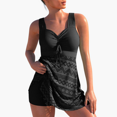 Tankini Set für Frauen - Stylish & Comfortable Beachwear in Schwarz