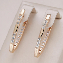 Carina – Glanzvolle Creolen in Gold