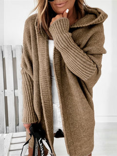 Kiara - Elegante Weiche Jacke Für Frauen in Braun