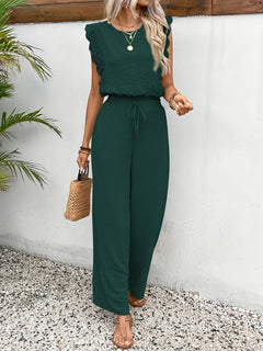 Noémie  | Elegantes Ensemble in Dunkel Tannenbaumgrün