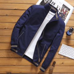 Gregor - Die Elegante Und Einzigartige Jacke in Dunkelblau