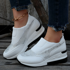 Ronja - Elegante Orthopädische Damenschuhe Mit Fußgewölbeunterstützung in Weiß