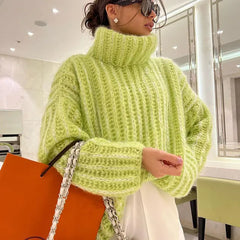 ARIANNE™ | STRICKPULLOVER in Grün