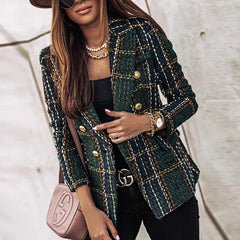 Ralph Mattew Winter Print Jacke in Grün