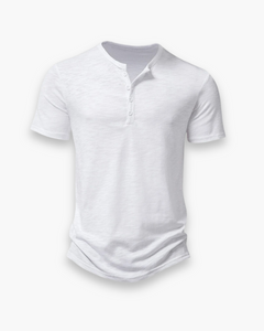 Herren Lässiges T-Shirt | Bequem für Sommer und Freizeit in Weiß