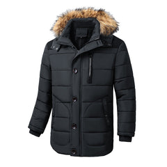 Alexander | Winter Herrenjacke in Schwarz
