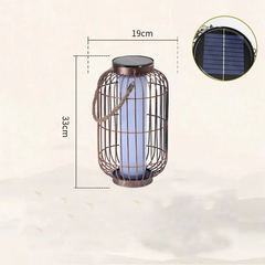 Solstice - Solar-LED-Lampe in Bronze