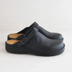 Ansel - Orthopädische Herrenmules in Schwarz