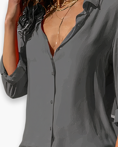 Damen Elegante Bluse | Festliche Blusen Für Anlässe in Grau