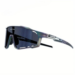 Sunny | Klare Unisex Polycarbonat Präzisionsbrille in Schattenmatrix