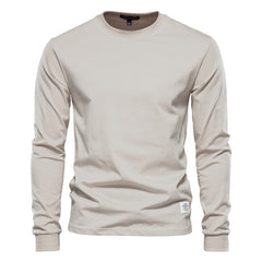 Wynne - Bequemes Langarmshirt in Khaki