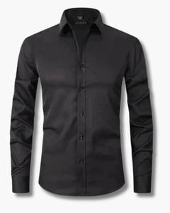 Herren Atmungsaktives Shirt | Lange Ärmel in Schwarz