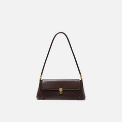 Rhonda - Trendige Schultertasche mit vielseitigem Design in Kaffee