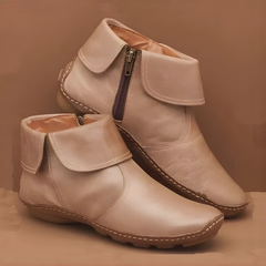 Mia | Elegante Damen Stiefel Stilvoll in Beige