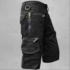 Karl - Outdoor-Shorts für Herren mit vielen Taschen in Schwarz