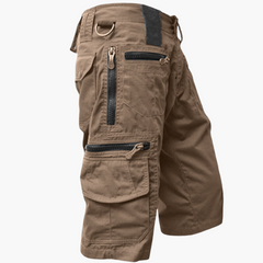 Robuste Cargoshorts für Herren - Ideal für Abenteuerreisen in Braun