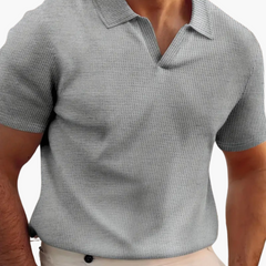 Andreas | Herren-Poloshirt in Grau
