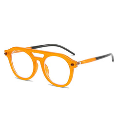 Flieger-Sonnenbrille für Herren | Ideal für Outdoor-Aktivitäten in Orange