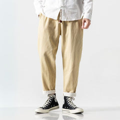 Asami | Bequeme Denimhose in Beige