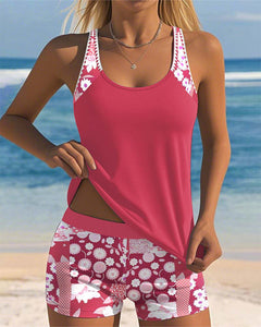 Monika | Damen Modisches Badeanzug-Set – Stylisches Bikini Set Sommer in Roze