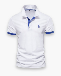 Herren Zeitloses Poloshirt | Elegantes Design in Weiß