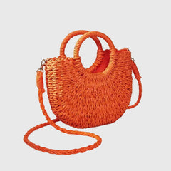 Veronica | Sommer Schultertasche in Orange