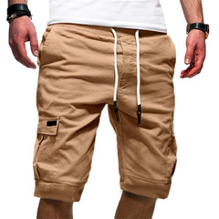 August - Komfortable Herren Cargo Shorts in Beige