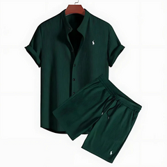 Henrik | Eleganter Sommer-Set für Herren ( 1+1 GRATIS ) in Grün