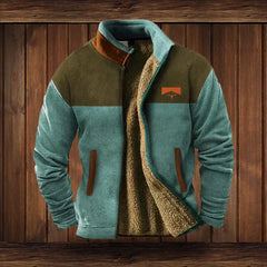 Teodoro™ | Outdoor Fleece Weste in Blau