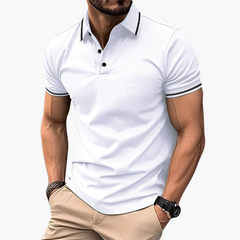 Fabian | Stilvolles Poloshirt in Weiß