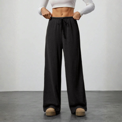 Bianca | Stylishe Lila Loungepants für Damen in Charcoal
