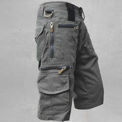Karl - Outdoor-Shorts für Herren mit vielen Taschen in Dunkelgrau 2