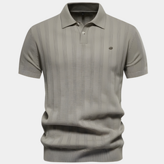 Hael | Slim-Casual Herren-Poloshirt in Khaki